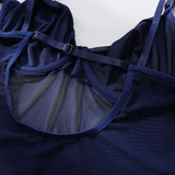 Erotic Seductive Bodysuits / Sexy Mesh Clothing with Long Gloves / Female Skinny Outfits - EVE's SECRETS