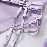 Erotic Seductive Bodysuits / Sexy Mesh Clothing with Long Gloves / Female Skinny Outfits - EVE's SECRETS