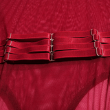 Erotic Seductive Bodysuits / Sexy Mesh Clothing with Long Gloves / Female Skinny Outfits - EVE's SECRETS