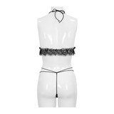 Erotic Lace Two-Piece Lingerie / Comfortable, Sexy Wear