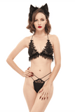 Erotic Lace Two-Piece Lingerie / Comfortable, Sexy Wear