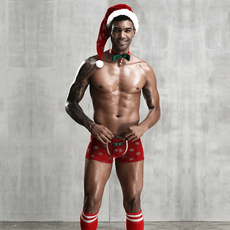 Erotic Men's Christmas Lingerie / Sexy Underwear for Sex Games - EVE's SECRETS