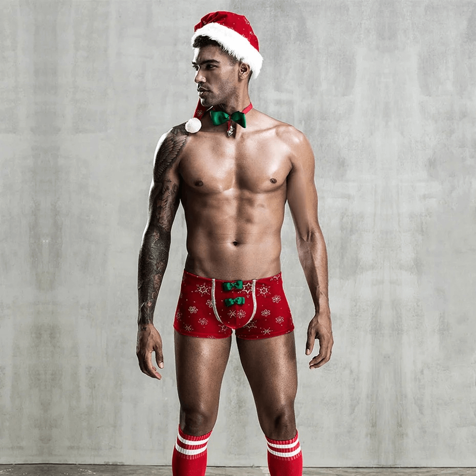 Erotic Men's Christmas Lingerie / Sexy Underwear for Sex Games - EVE's SECRETS