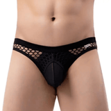 Erotic Mesh Men's Underwear Brief with Breathable Penis Pouch - EVE's SECRETS