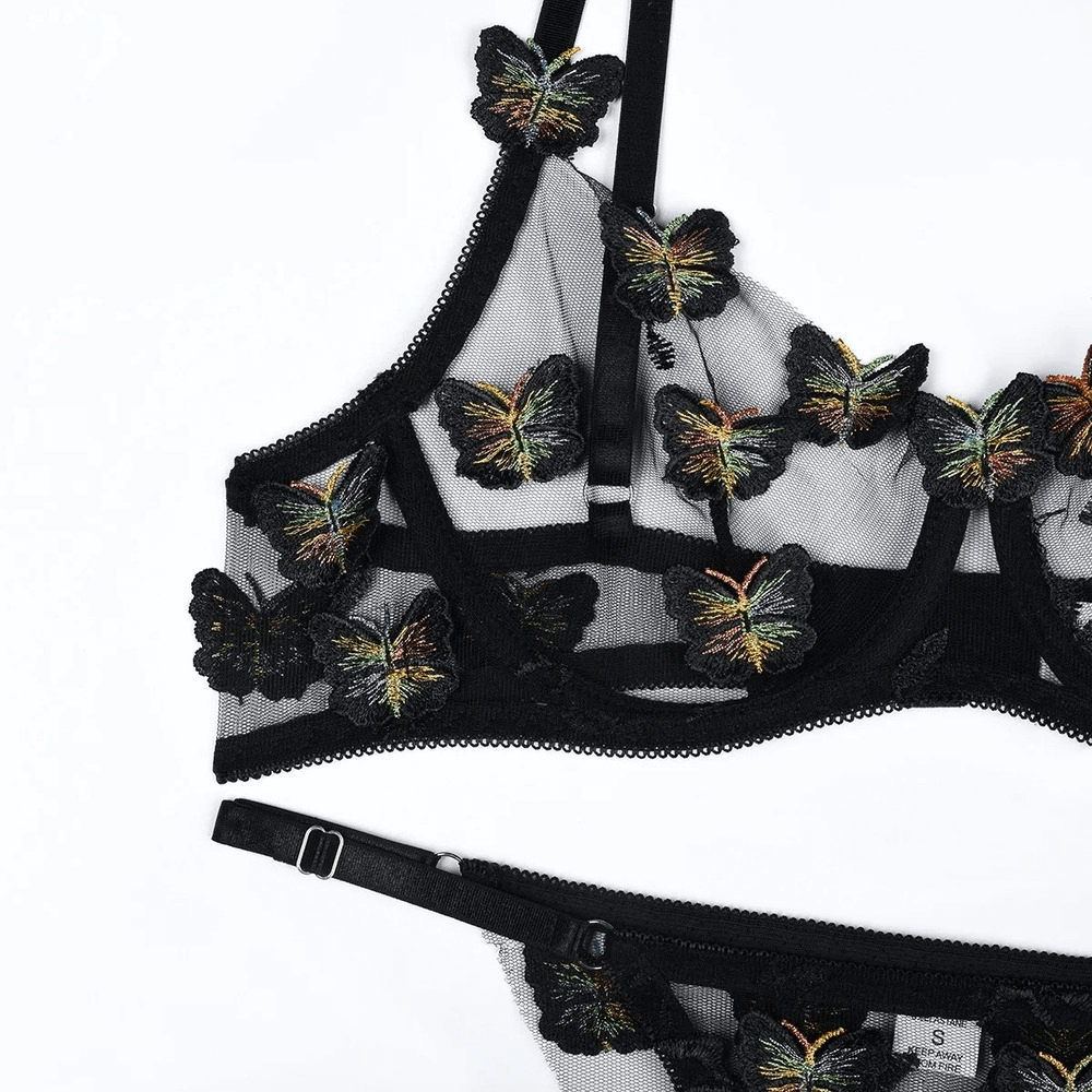 Erotic See Through Lingerie Sets / Female Sexy Lace Underwear - EVE's SECRETS