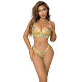 Exotic Lingerie Set for Ladies / Transparent Push Up Bra / Lace Erotic Underwear