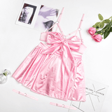 Fancy Satin Lingerie for Women / Sexy Exotic Outfit with Open Bra - EVE's SECRETS