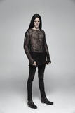 Fashionable Mesh Knit Pullover - Modern and Airy