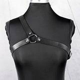 Female PU Leather Shoulder Harness / Women's Body Straps Lingerie Accessories - EVE's SECRETS