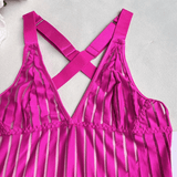 See-Through Plunge V-Neck Bodysuit Lingerie / Women's Backless Erotic Apparel - EVE's SECRETS