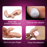 Female Silicone Masturbator / G-Spot Massager For Women / Finger Clitoris Stimulator - EVE's SECRETS