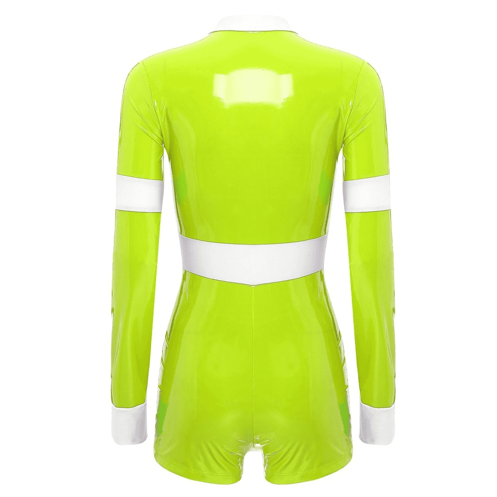 Firefighter Costume for Ladies / Sexy Long Sleeve Bodysuit