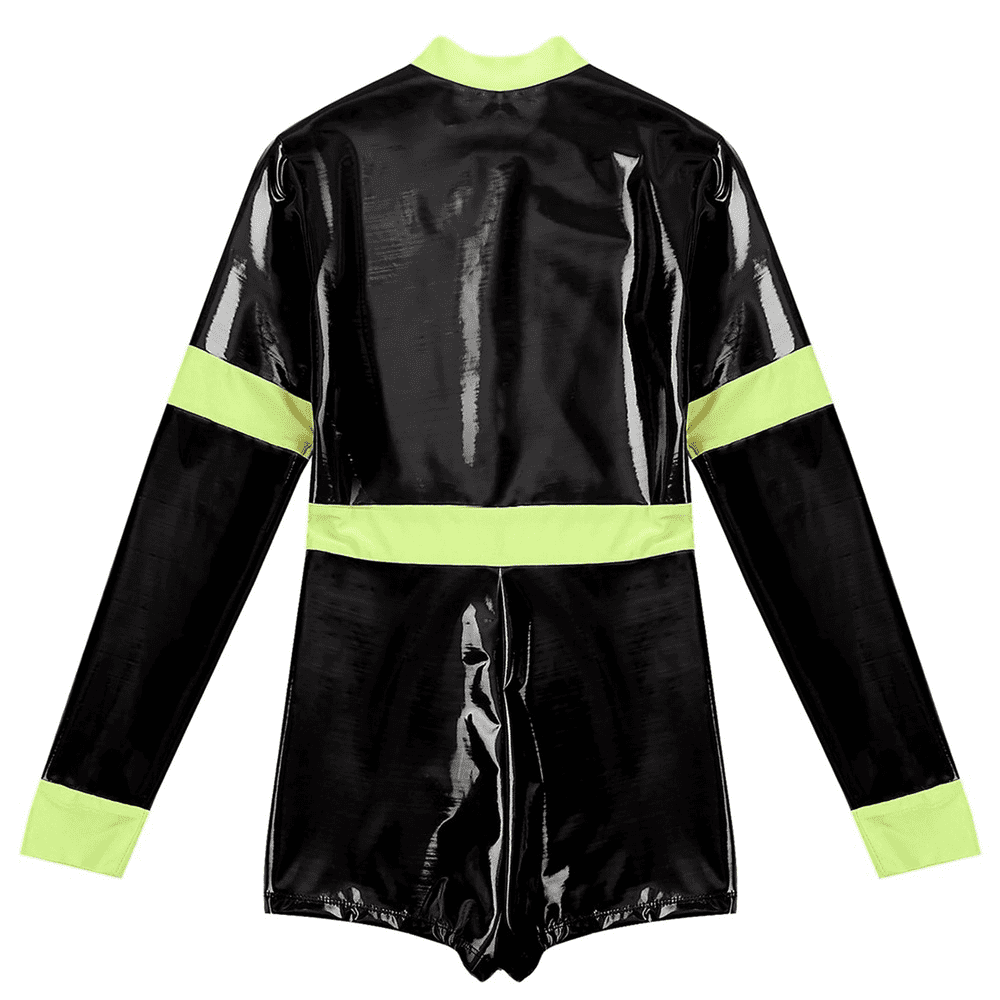 Firefighter Costume for Ladies / Sexy Long Sleeve Bodysuit