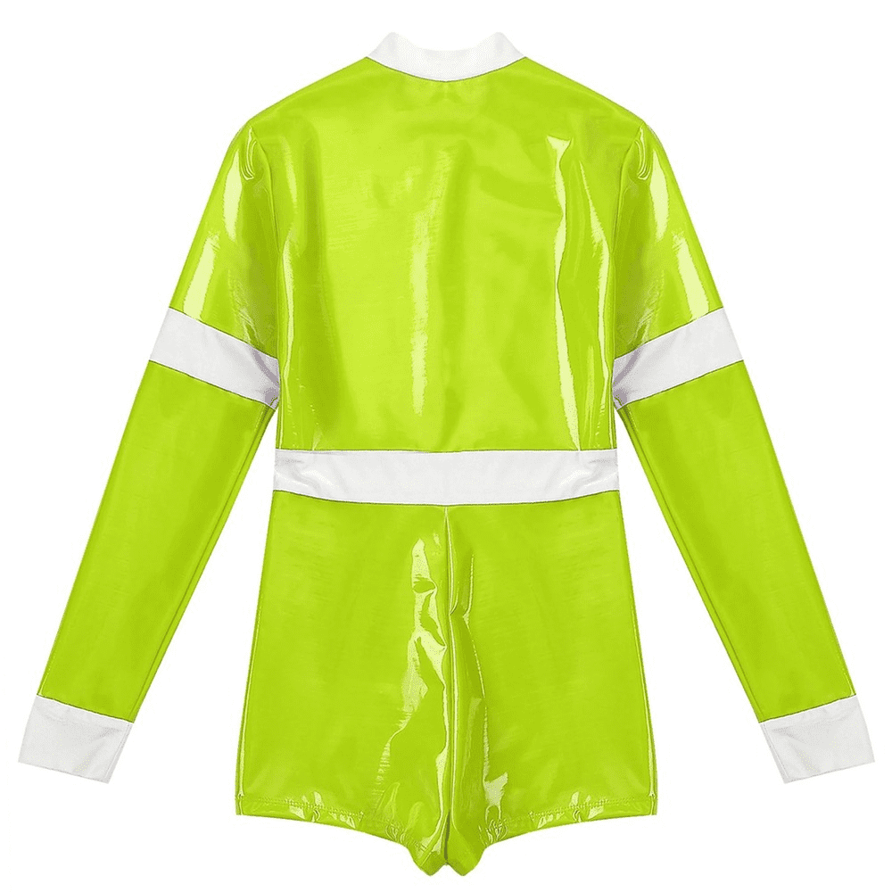 Firefighter Costume for Ladies / Sexy Long Sleeve Bodysuit
