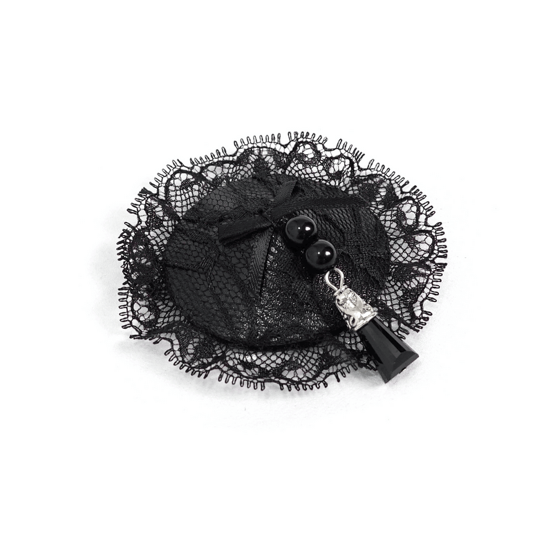 Floral Lace Nipple Covers / Gothic Tassel Pasties