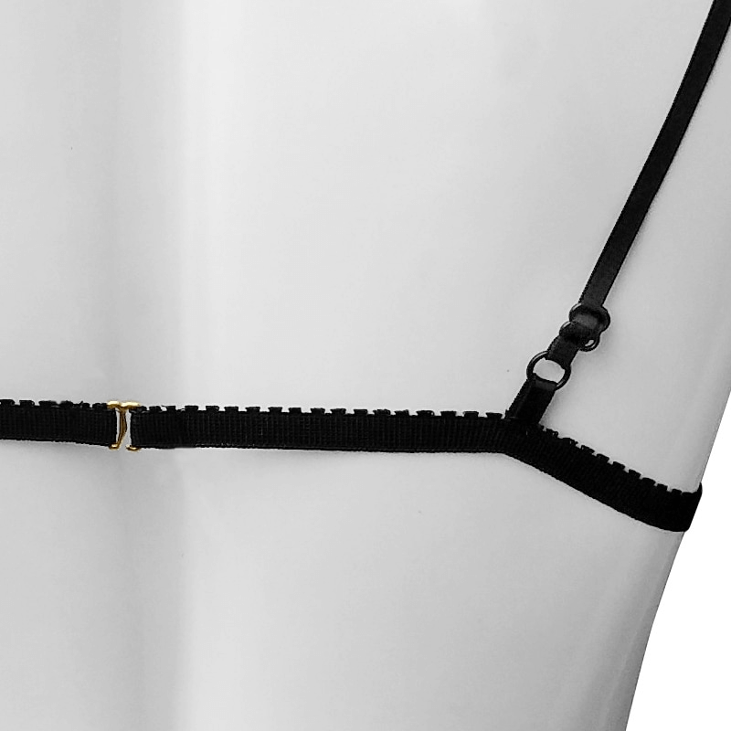 Floral Lingerie Set for Men / Erotic Mesh Underwear / Sheer Bra Top with G-strings - EVE's SECRETS