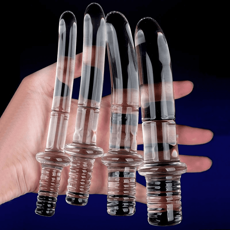 Glass Dildo for Men and Women / Anal Sex Toys for Masturbation