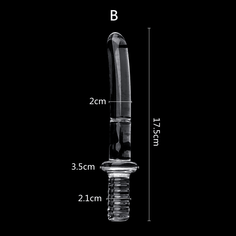 Glass Dildo for Men and Women / Anal Sex Toys for Masturbation