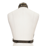Gothic Body Harness Adorned with Metal Chains