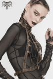 Gothic Body Harness Adorned with Metal Chains