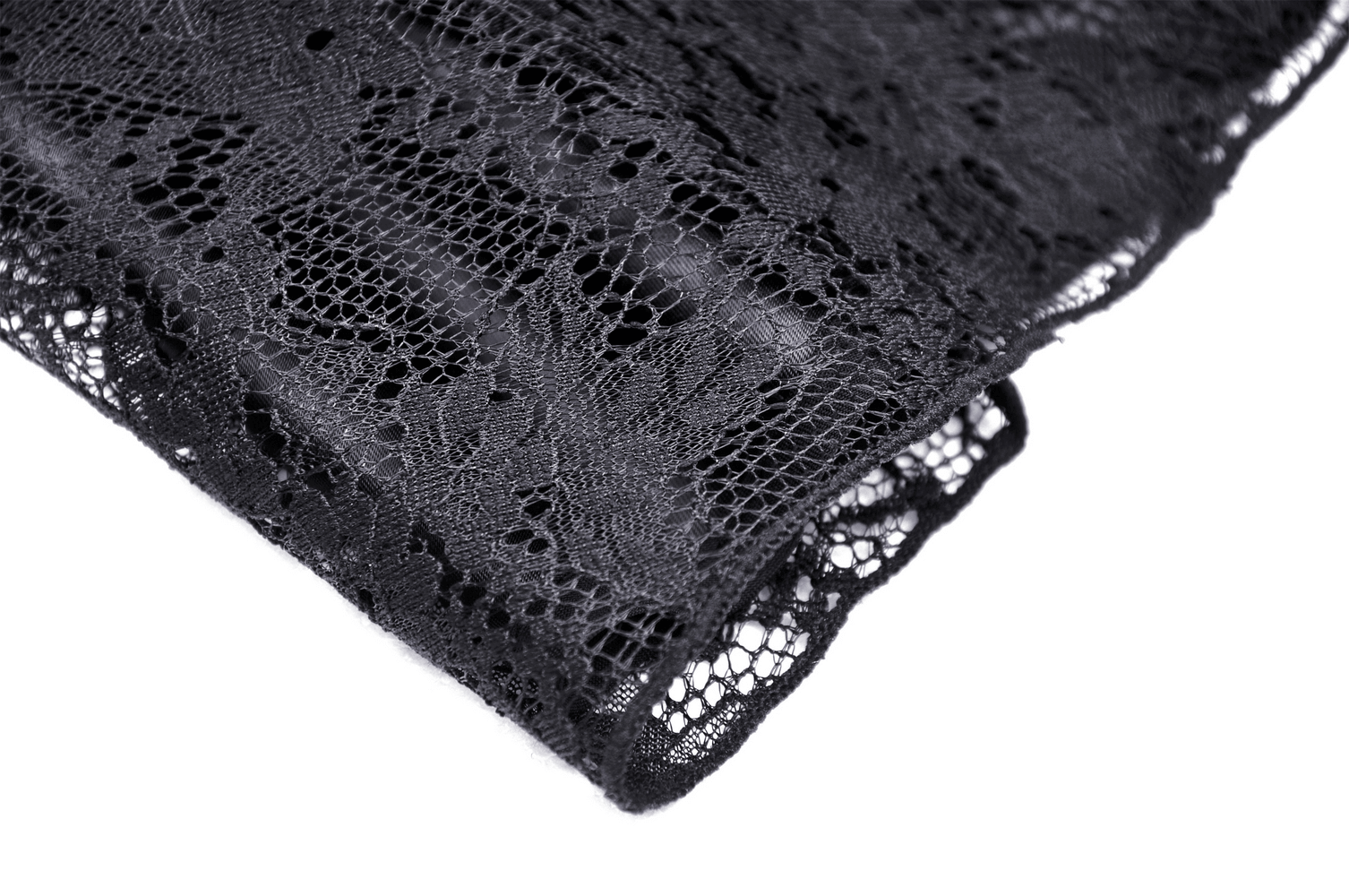 Gothic Lace Off-Shoulder Mini Dress - Darkly Romantic