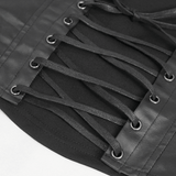 Gothic Punk Spaghetti Strap Camis with Lace-up
