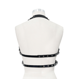 Gothic Style Faux Leather Women's Body Harness