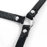 Gothic Style Faux Leather Women's Body Harness