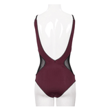 Gothic Wine Red One-Piece: Comfort and Style Swimsuit