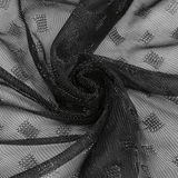 Grunge-Inspired Women's Mesh Skirt with Irregular Layers