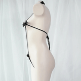 Halloween Black Bat Vampire Micro Bikini Costume / Sexy Outfits - EVE's SECRETS
