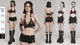 Halter Neck Crop Top with a Seductive Stylish Flair