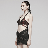 Halter Neck Crop Top with a Seductive Stylish Flair