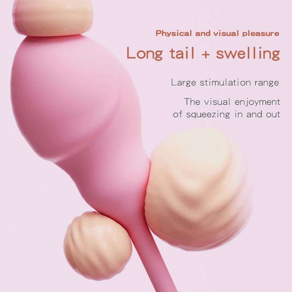 Inflatable Egg Vibrator / Clitoris Stimulator with Remote Control - EVE's SECRETS