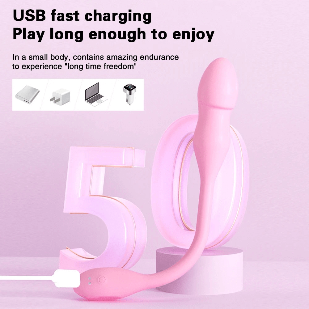 Inflatable Egg Vibrator / Clitoris Stimulator with Remote Control - EVE's SECRETS