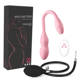 Inflatable Egg Vibrator / Clitoris Stimulator with Remote Control - EVE's SECRETS