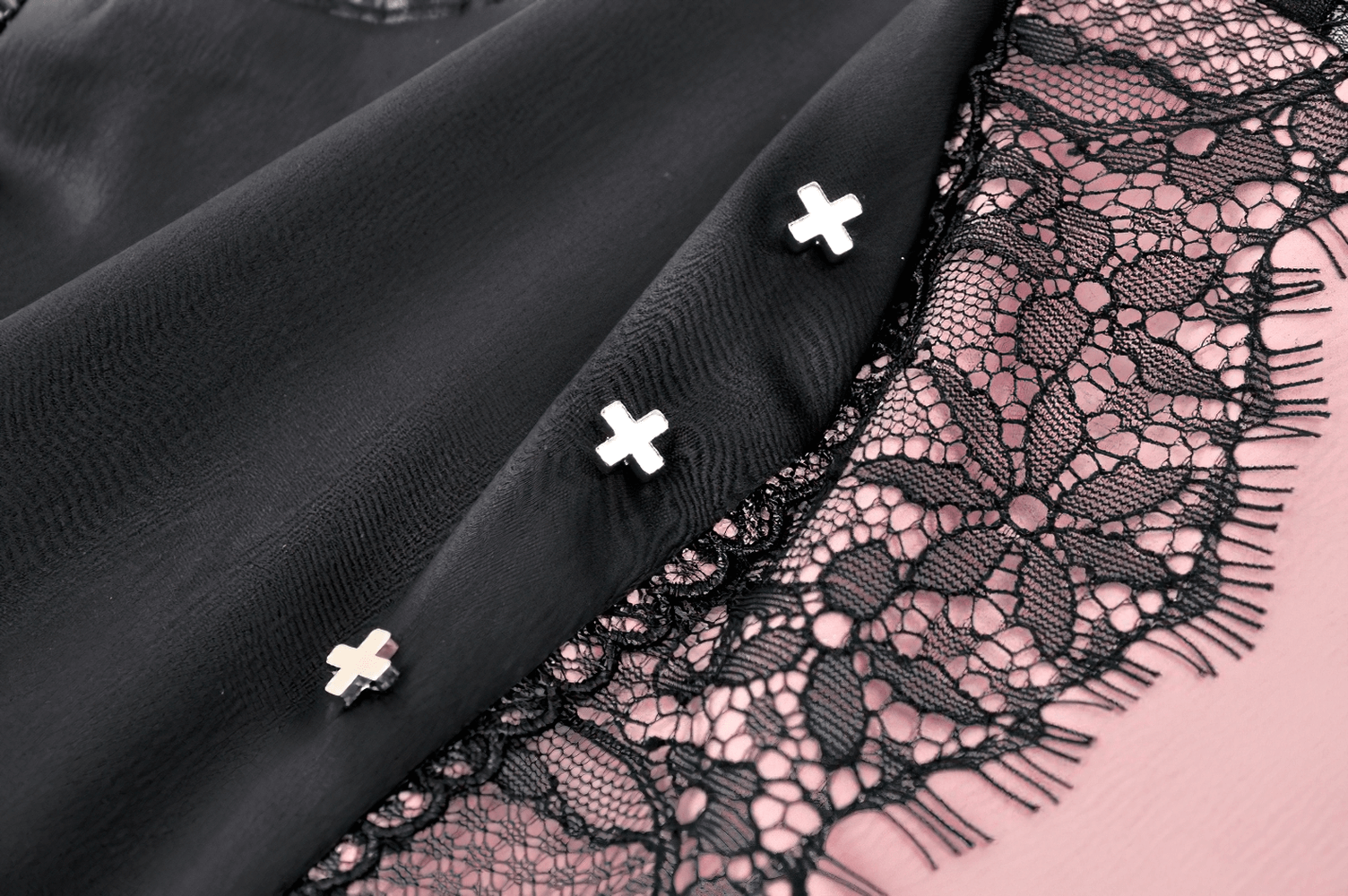 Lace Layered Mini Dress with Victorian Inspiration