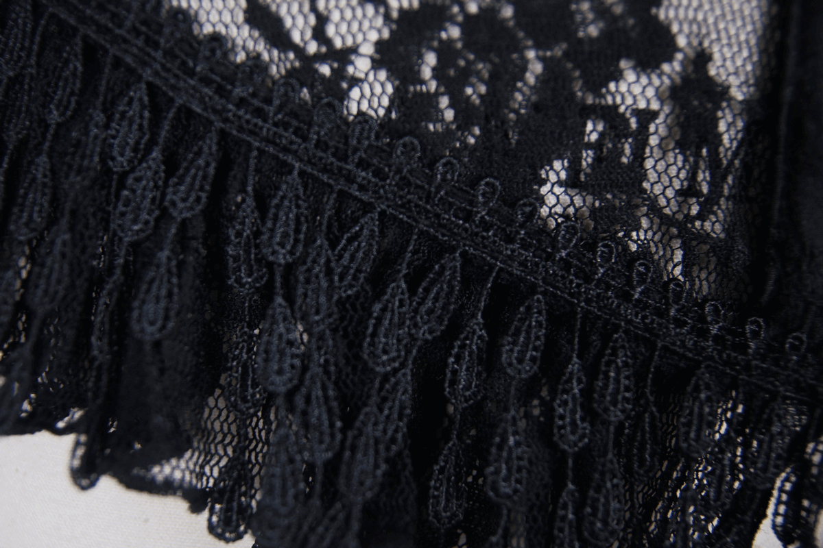 Lace-Up Gothic Women's Corset: Feathers and Flowers