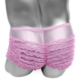 Layered Boyshort Underpants for Male / Erotic Lingerie with Pouch for Penis - EVE's SECRETS