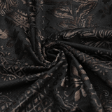 Long Gothic Lace Dress with Elegant Chain Detail