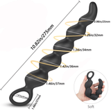 Long Silicone Anal Beads / Erotic Intimate Sex Toys for Adult - EVE's SECRETS