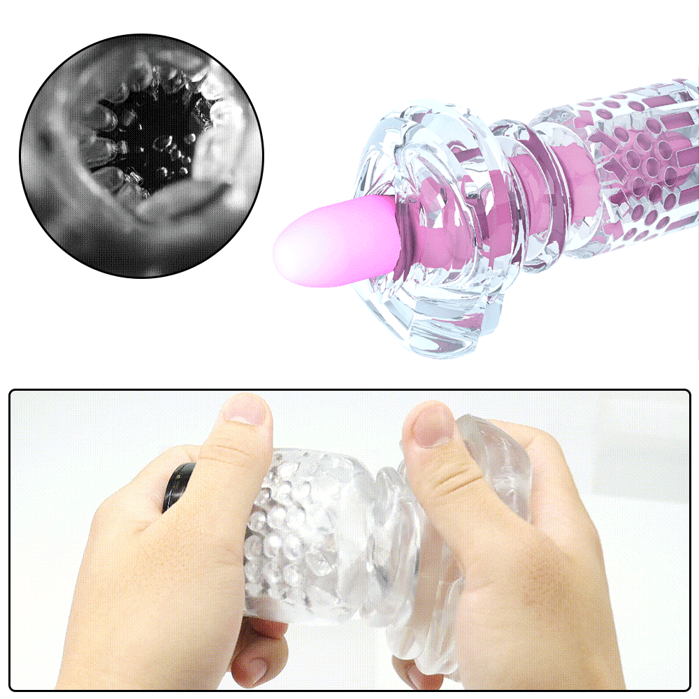 Male Blowjob Masturbator with Live Voice Funktion / Vibrating Sex Toys For Men - EVE's SECRETS