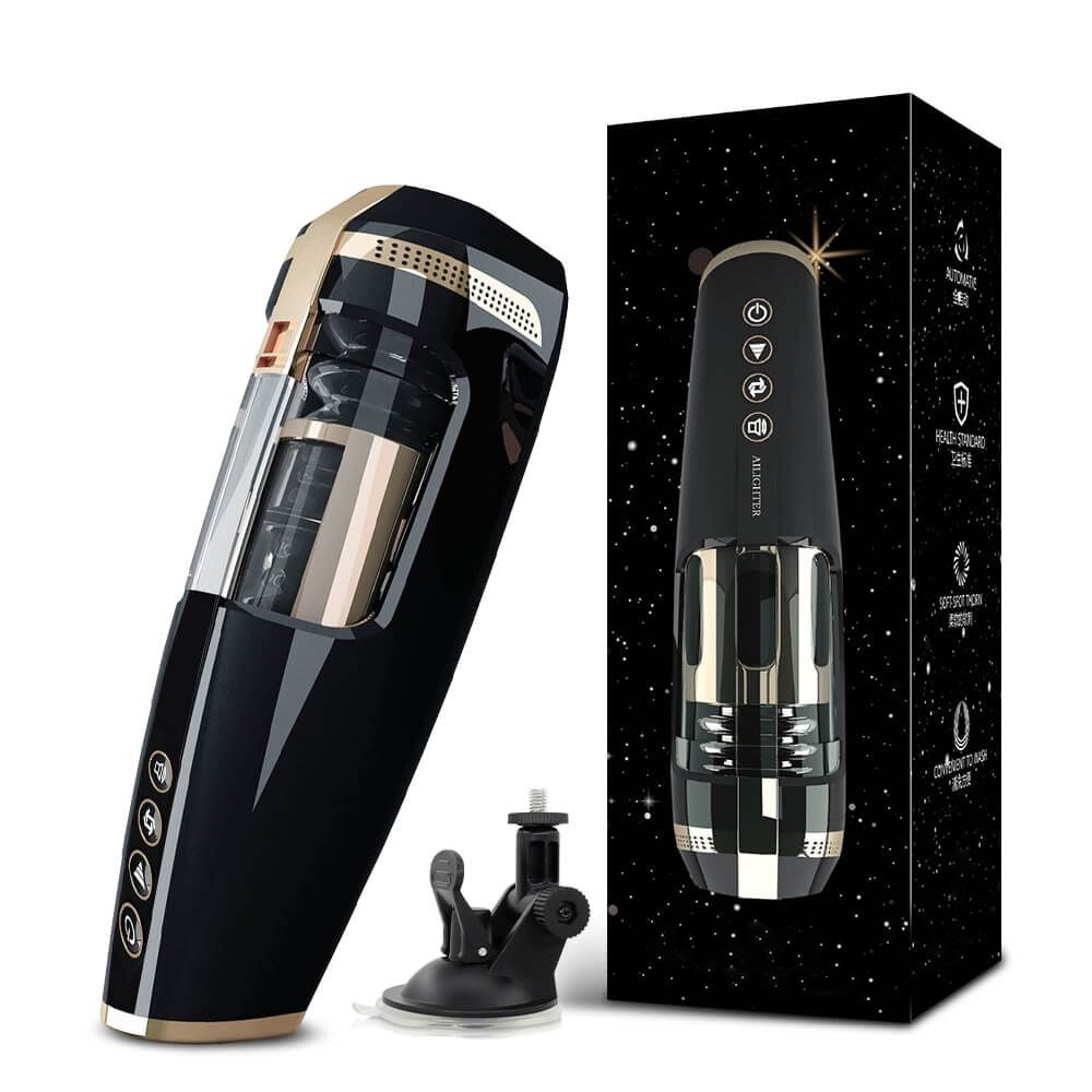 Male Blowjob Masturbator with Live Voice Funktion / Vibrating Sex Toys For Men - EVE's SECRETS