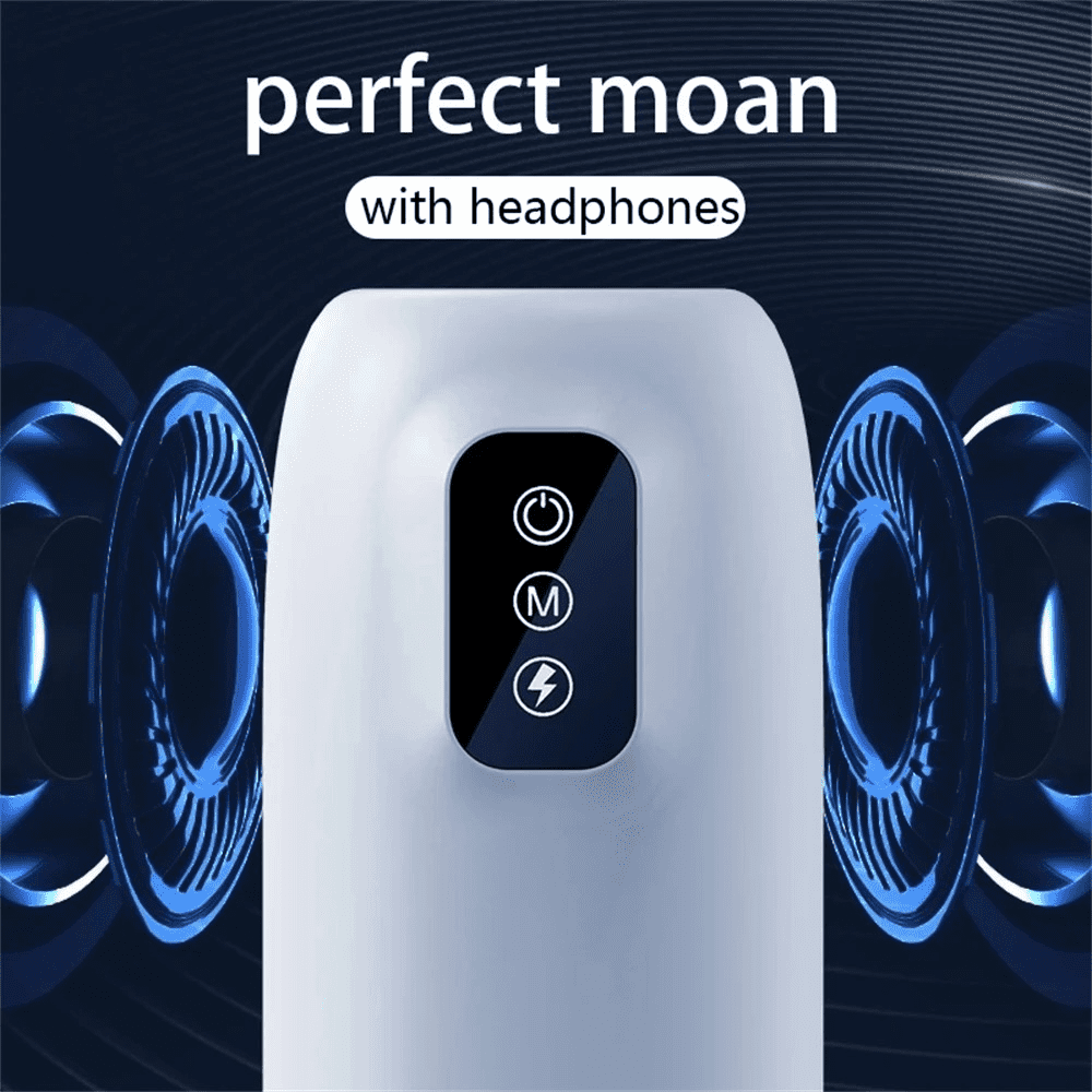 Male Masturbation Toys / Telescopic Vibration Machine for Blowjob
