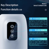 Male Masturbation Toys / Telescopic Vibration Machine for Blowjob