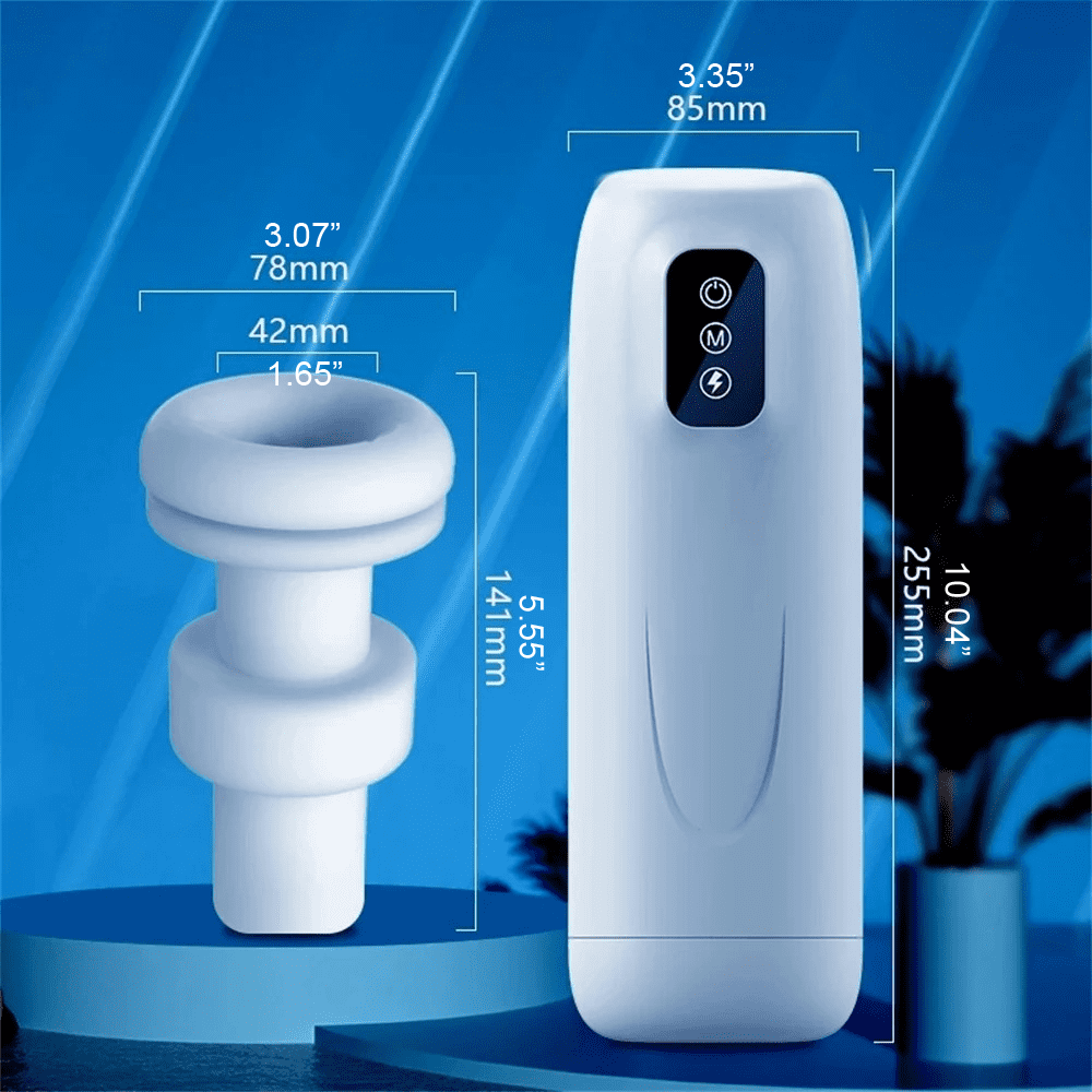 Male Masturbation Toys / Telescopic Vibration Machine for Blowjob