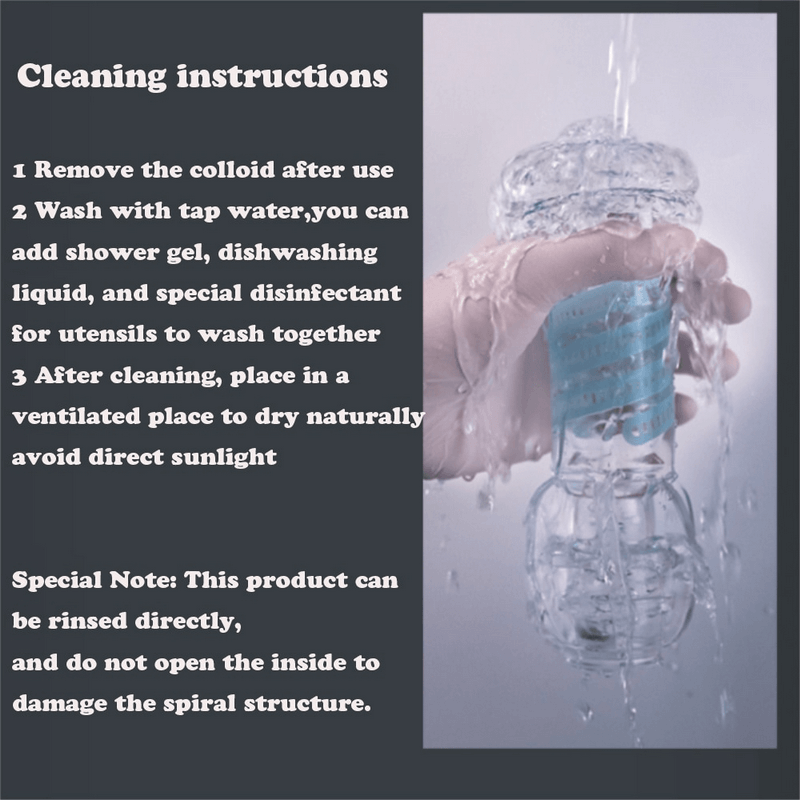 Male Transparent Masturbator / Soft Pocket Stroker / Men's Sex Toys - EVE's SECRETS