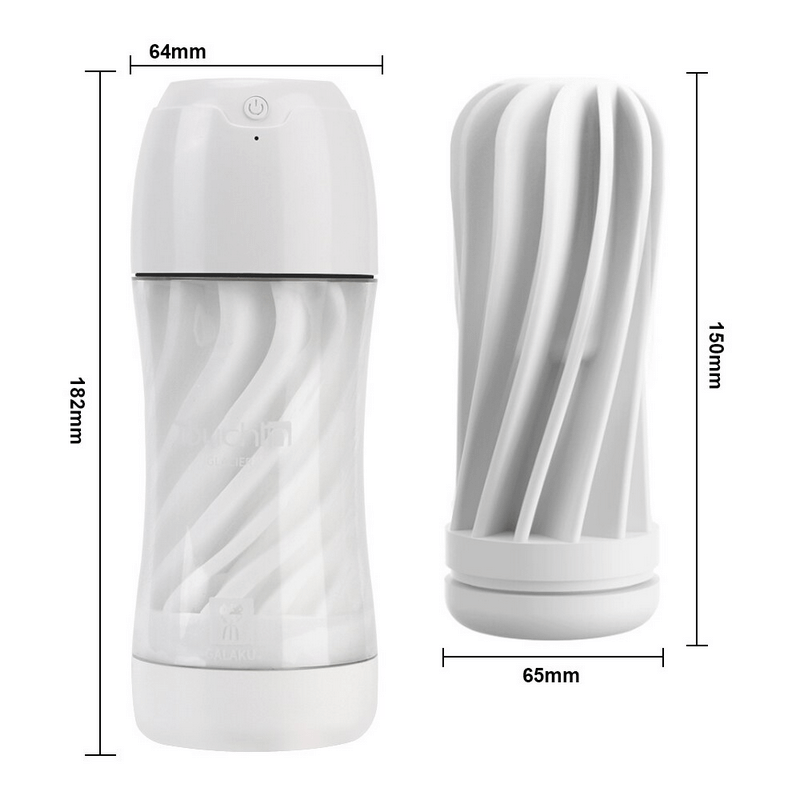 Male Soft Vibrating Masturbator / Vacuum Sucking Cup / Blowjob Sex Toy - EVE's SECRETS