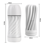 Male Soft Vibrating Masturbator / Vacuum Sucking Cup / Blowjob Sex Toy - EVE's SECRETS