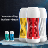 Male Soft Vibrating Masturbator / Vacuum Sucking Cup / Blowjob Sex Toy - EVE's SECRETS